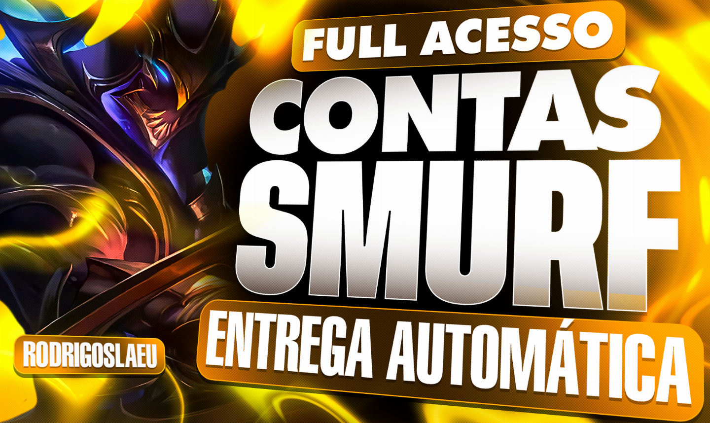 [PROMOÇÃO] CONTAS SMURFS DE LEAGUE OF LEGENDS - ENTREGA AUTOMÁTICA !!!