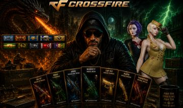 CONTA CROSSFIRE , ARMAS VIPS , CHAR ESPECIAL, GENUINA LINDA MESMO SÓ JOGAR