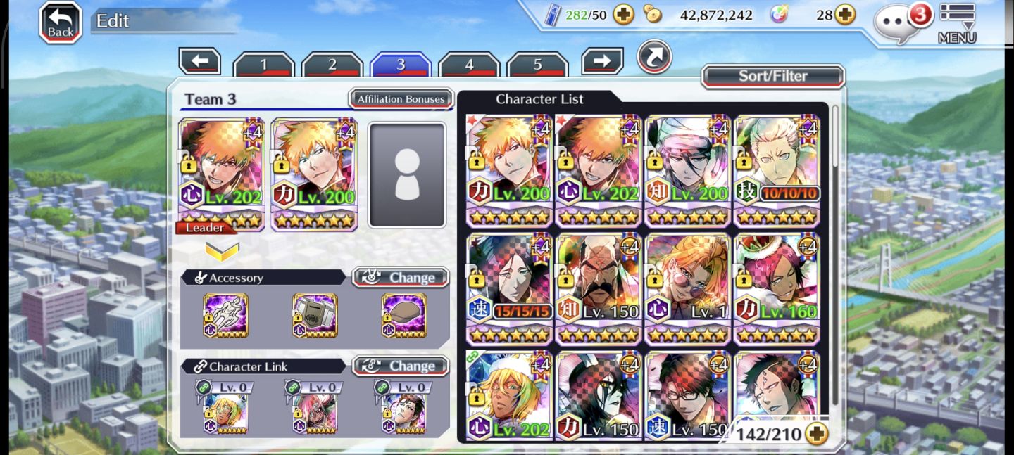 Conta Relíquia Bleach Brave souls!!