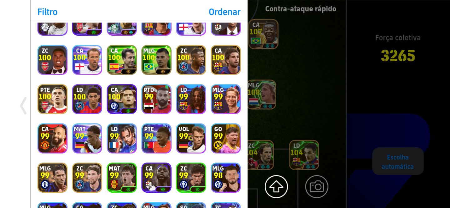 Conta efootball