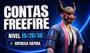 CONTA BOT LVL15+ NO SEU E-MAIL +20K DE OURO NO FREE FIRE