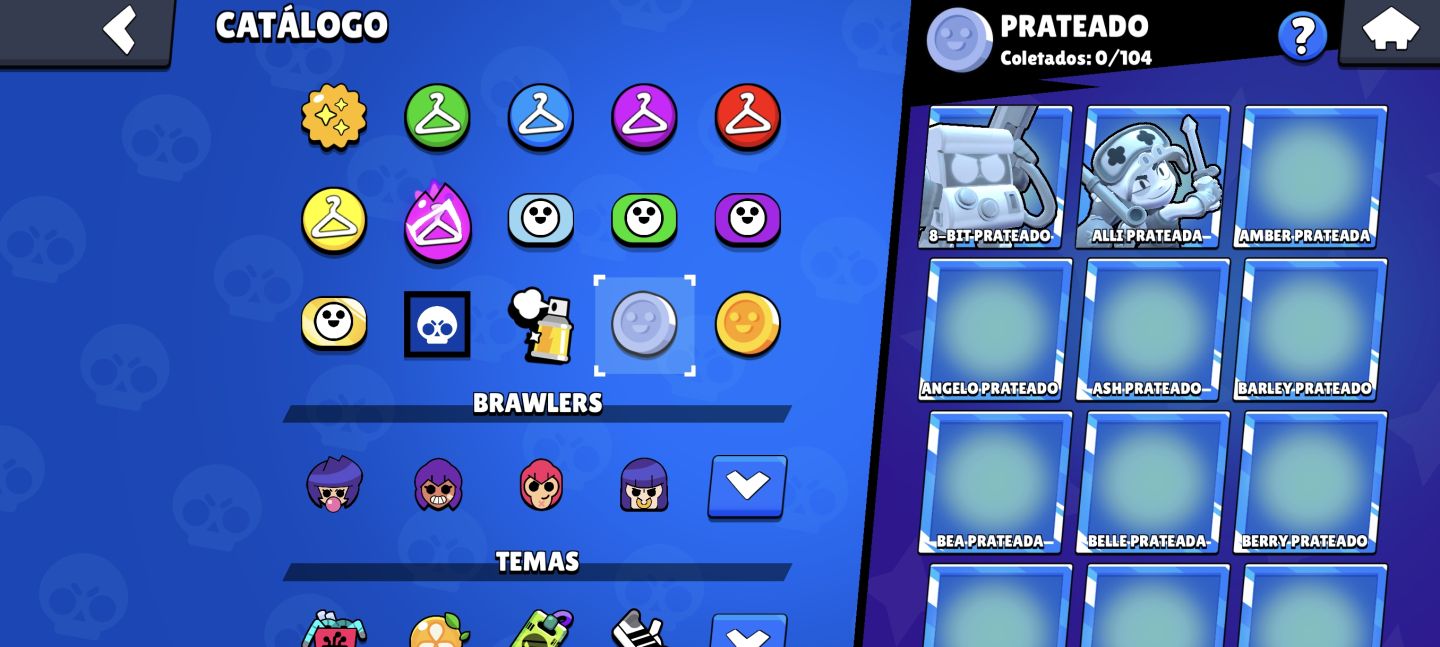Conta Brawl Stars 100k troféus