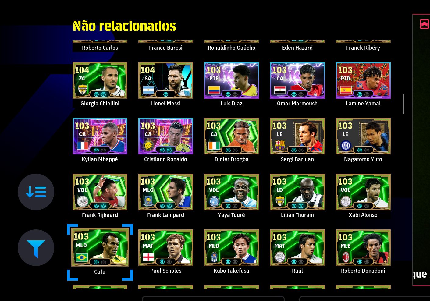 CONTA STEAM eFootball | Buffon 108, Adriano 107, Messi 109, Hazard 109 | Força