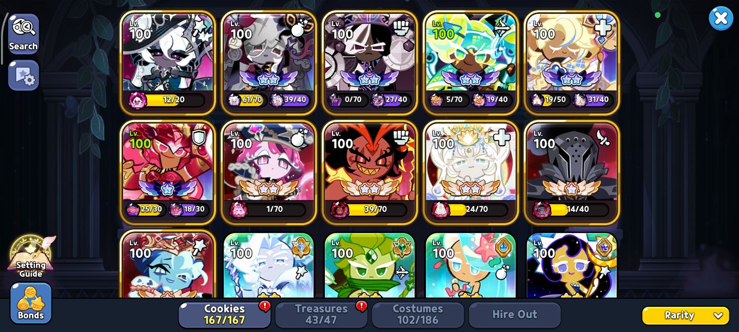 Conta para iniciantes COOKIE RUN:KINGDOM