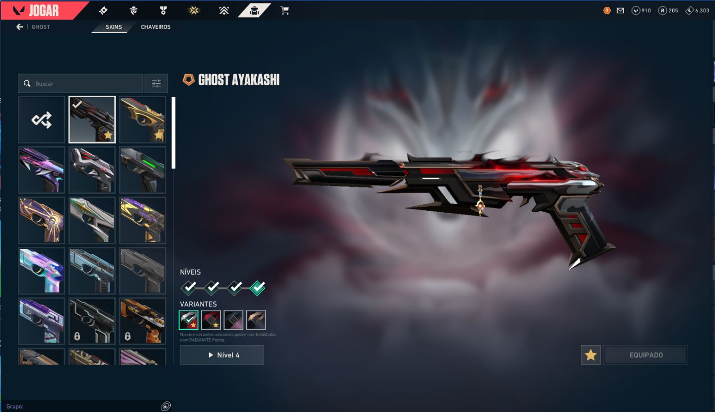 CONTA VALORANT COM SKINS EXCLUSIVAS, FACA, CARDS E SPRAYS!