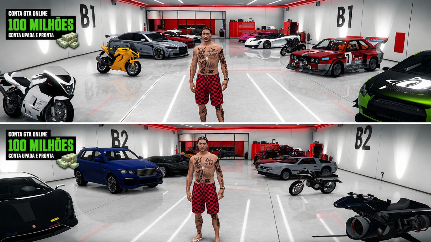 CONTA GTA V ONLINE ENHANCED E LEGACY 100M