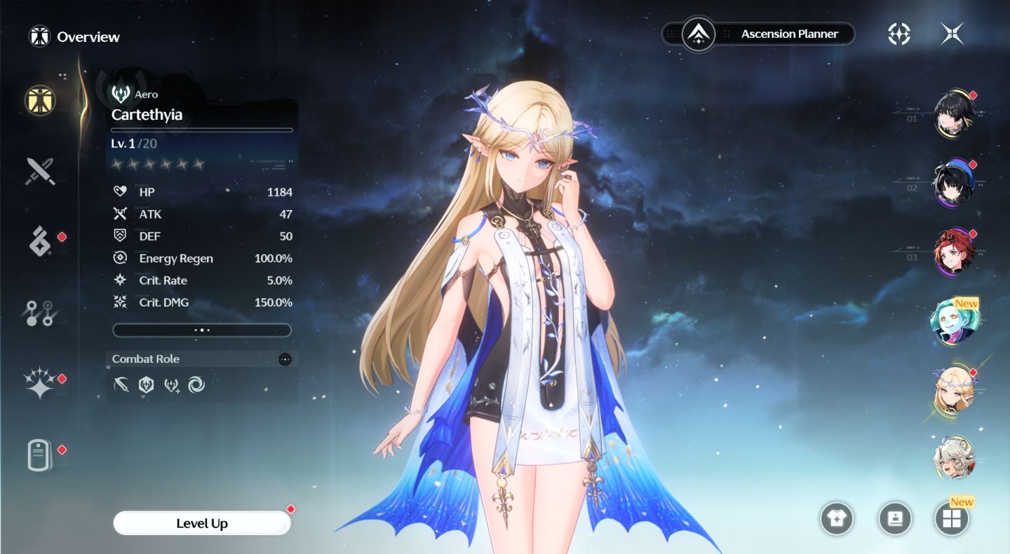 CARTETHYIA S5 + ARMA ASSINATURA - WUTHERING WAVES