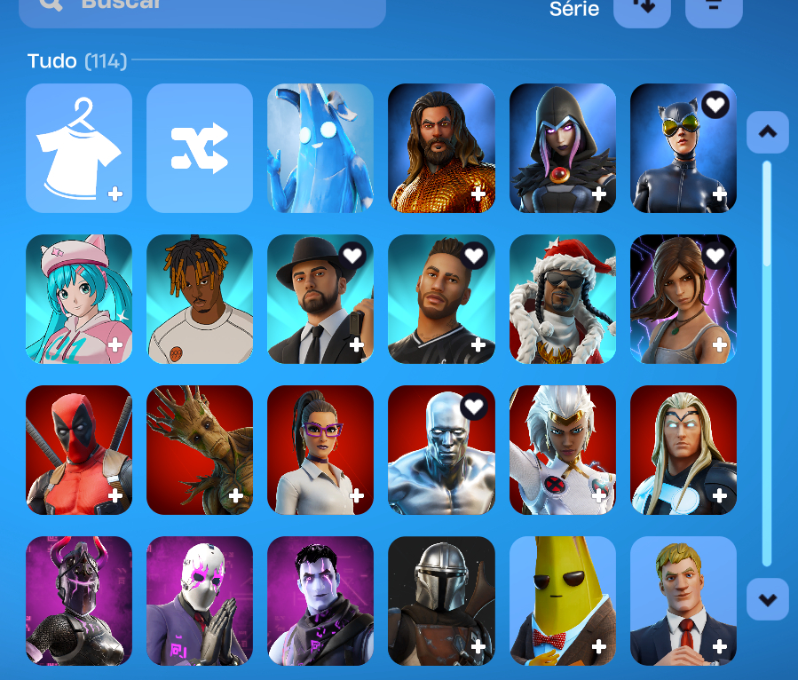 Conta fortnite com machado leviatã