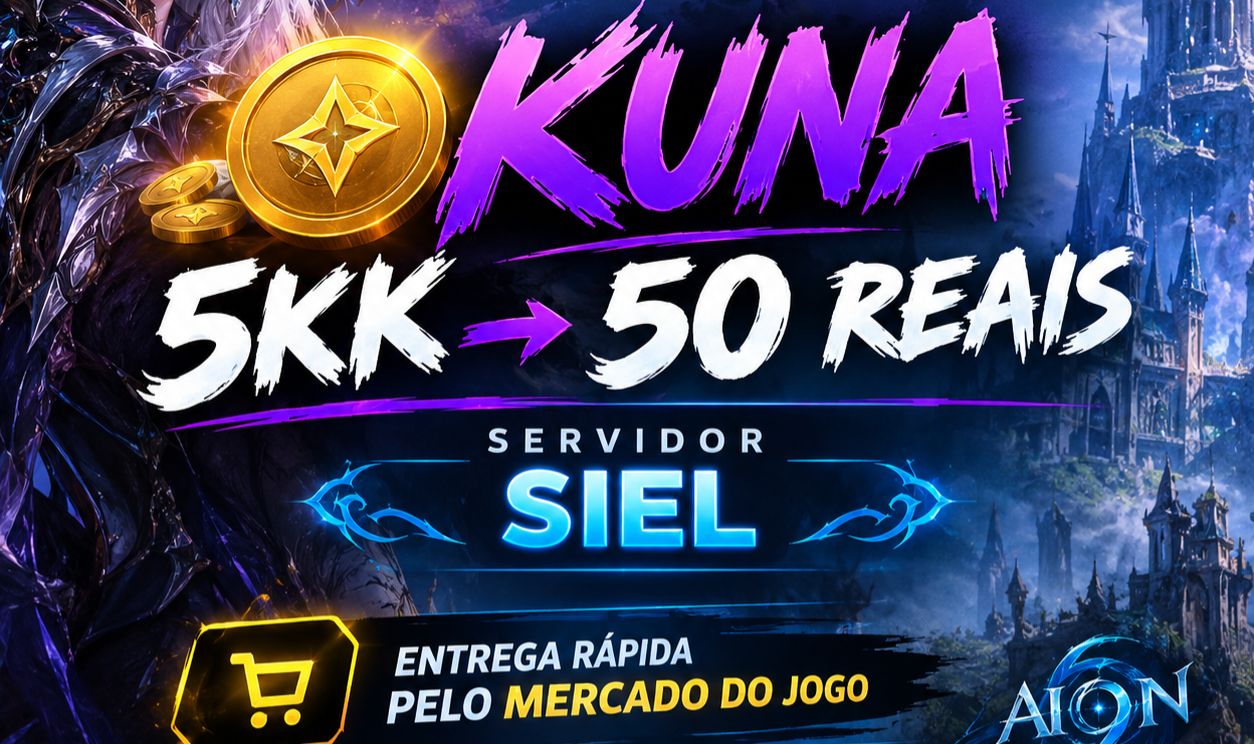 5KK KUNA 50 R$ ESTOQUE LIMITADOS REPOSIÇAO DIARIA
