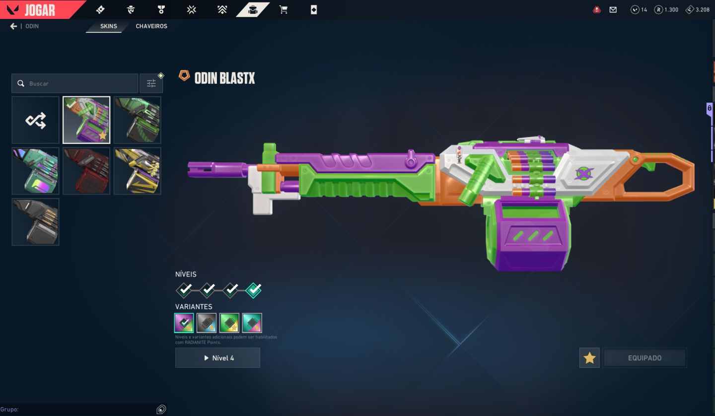 Conta Valorant 11 SKINS - NIVEL 390+ ( RANK GOLD )