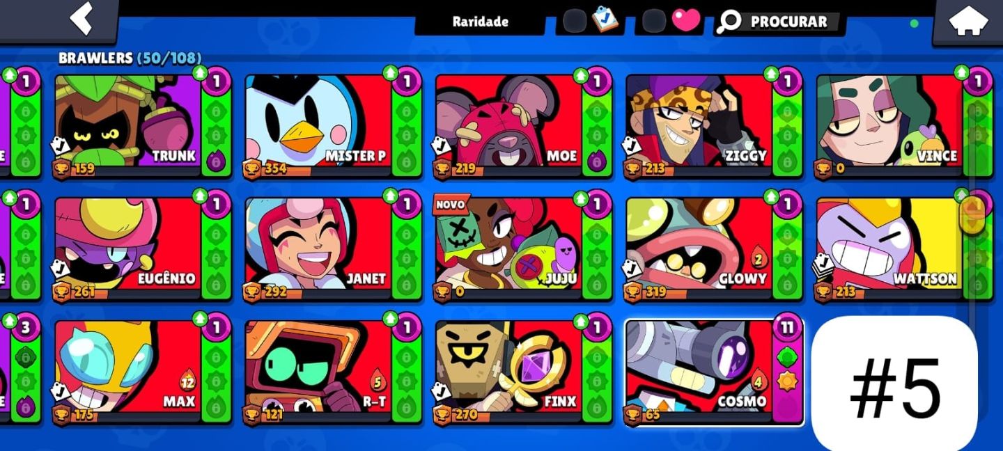 Contas de braw stars melhor preço!!