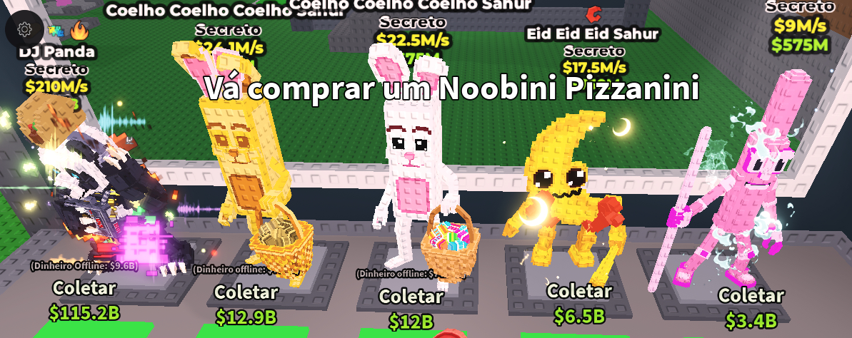 STEAL A BRAINROT / ROUBE UM BRAINROT / IMPERDIVEL PROMOÇÃO DE ABRIL