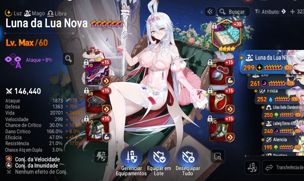 Conta Colecionador + Personagens de Collabs Antigos + 63 ML