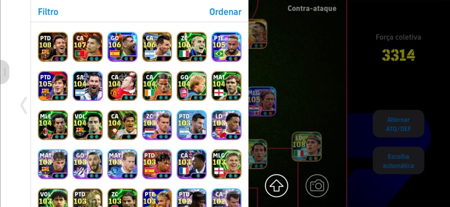 (20% off) Conta efootball gemada ataque da copa