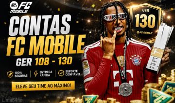 CONTAS FIFA/FC MOBILE 20- 300 mil joias -QUEIMA ESTOQUE TOTS MENOR PREÇO