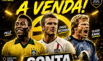 Conta efootball com o Rei Pelé e outros jogadores épicos.