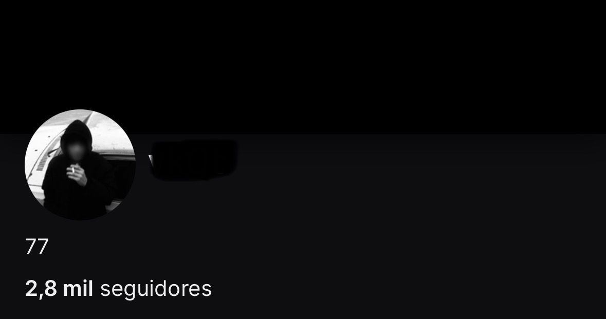 [ AFILIADA ] Conta com 3000 Seguidores User Raro 4 Letras