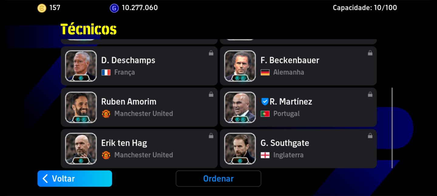 Conta braba de efootball