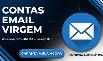 15 EMAILS VIRGEM - MELHOR PREÇO DO SITE - ENTREGA AUTOMÁTICA