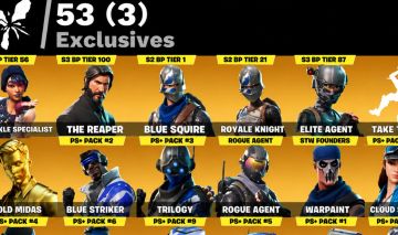 CONTA FORTNITE SUPER RARA S 2 PASSE SEM CAVALEIRO NEGRO S2 S3 S4 S5 S6 S7 S8 etc