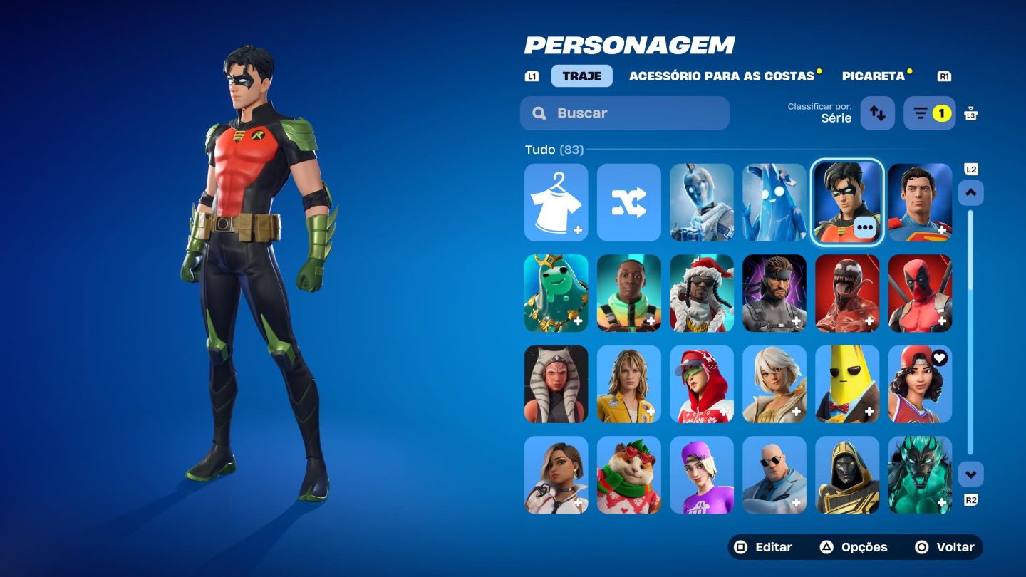 Conta de Fortinite com 83 Skins!
