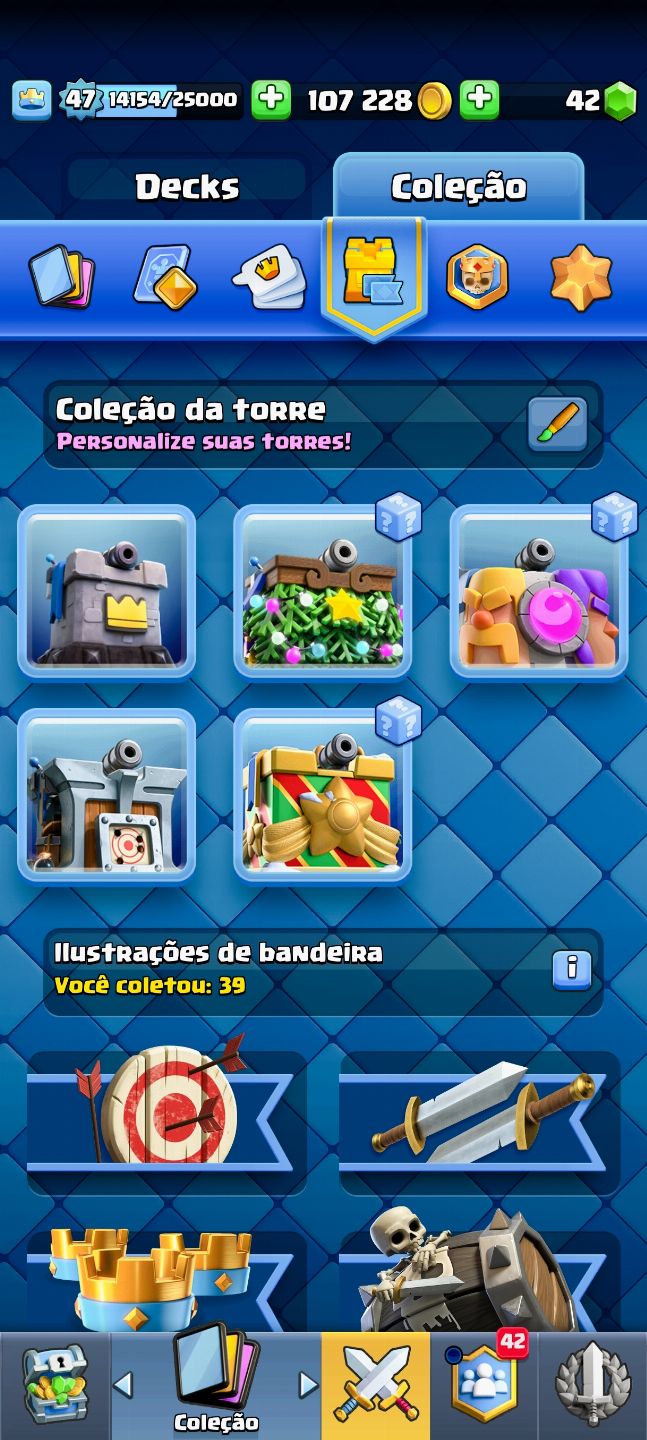 Conta de Clash Royale ARENA 24 VÁRIAS EVOLUTIVAS !