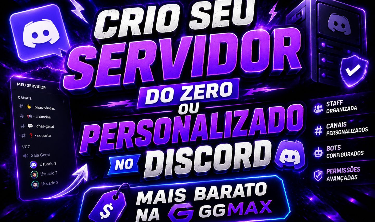 SERVIDOR DO ZERO/PERSONALIZADO [PROMOÇÃO]
