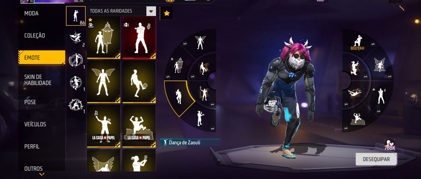 CONTA FREE FIRE QUARTO PASSE ,QUINTO PASSE,ANGELICAL E MUITO MAIS