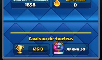 : CONTA DE CLASH ROYALE COM CRL 2024 COM 17 WINS