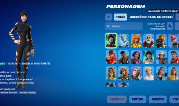 CONTA DO FORTNITE COM 2 SKINS DA LISA + 400 VBUCKS