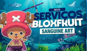 SERVIÇOS BLOXFRUITS -DRACO, SANGUINE ART, RAÇA V4 BLOX FRUITS (NÃO É CONTA)