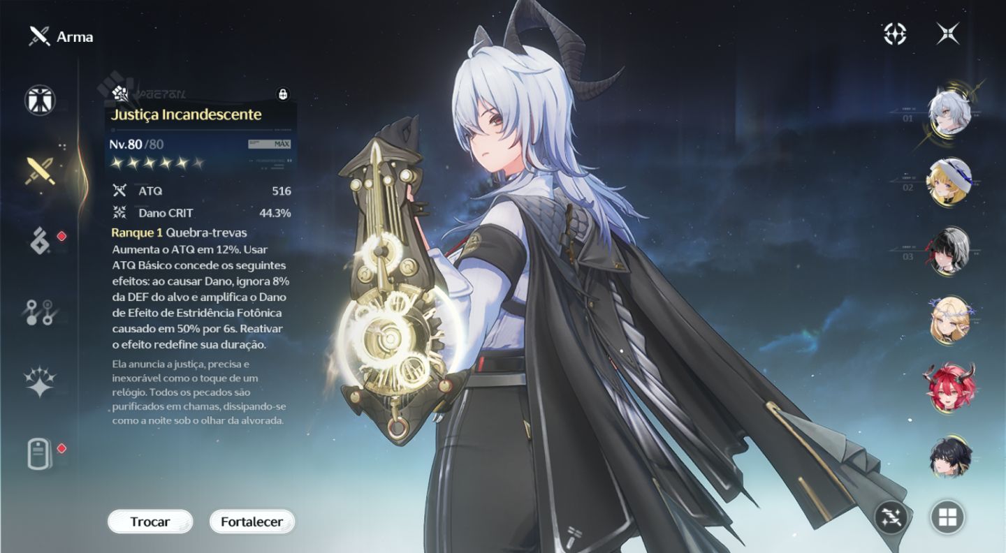 Conta WuWa META | Zani + Phoebe + Ciaccona + Chisa (Todas BIS) + Cartethyia