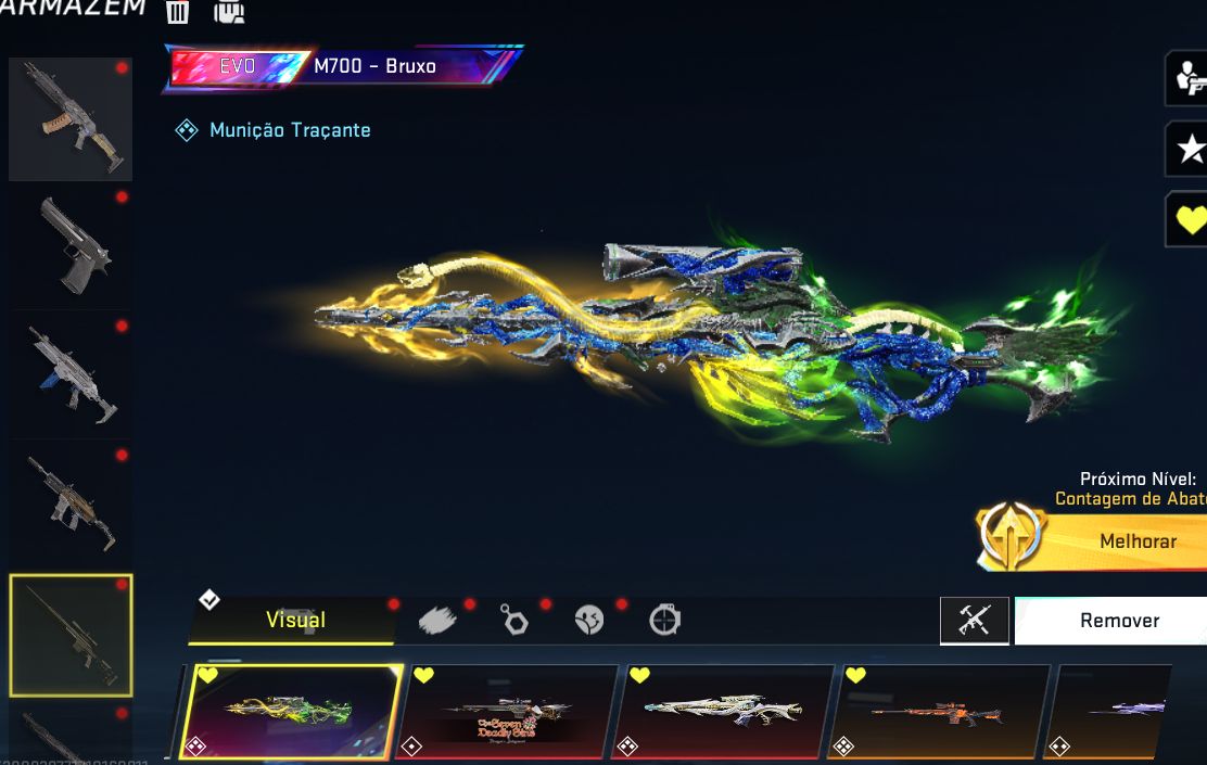 CONTA BLOODSTRIKE com 3 XTREME, 3 EVO + ETERNAS