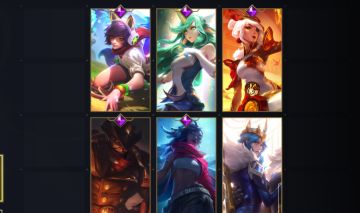 WILD RIFT - CONTA SMURF COM ALGUMAS SKINS