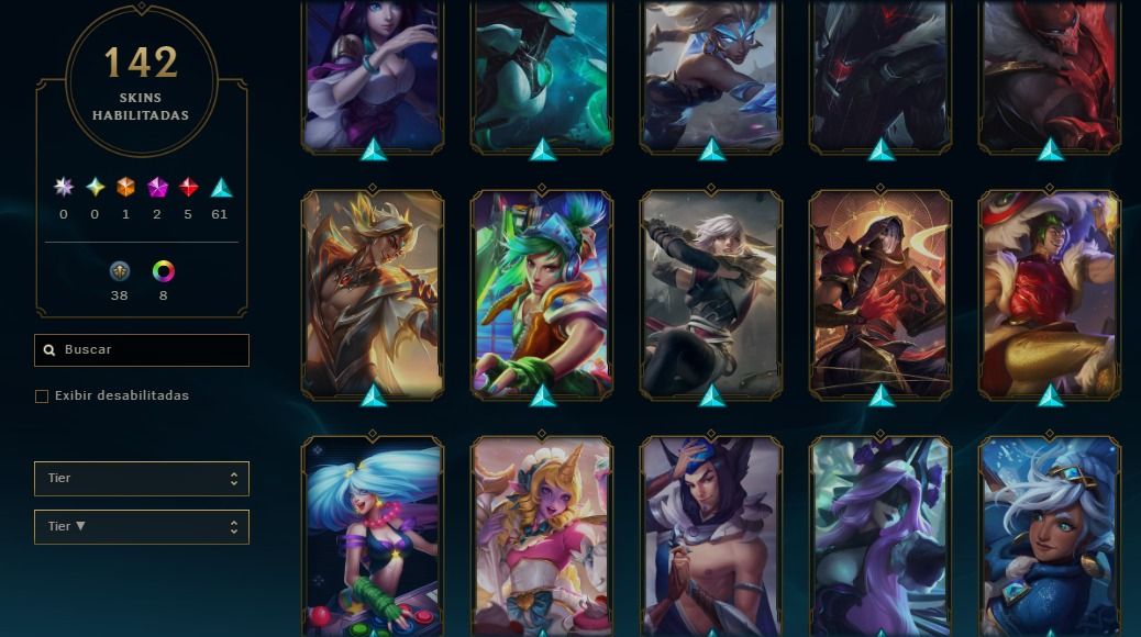 CONTA LOL DE 2015 ESMERALDA