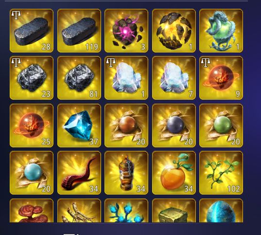 Conta Mir4 Maga LV 124 Elementalista 210k PW 3 Pets lendários