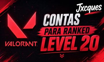 Conta Valorant Pronta para Competitivo, Full Acesso, Level 20