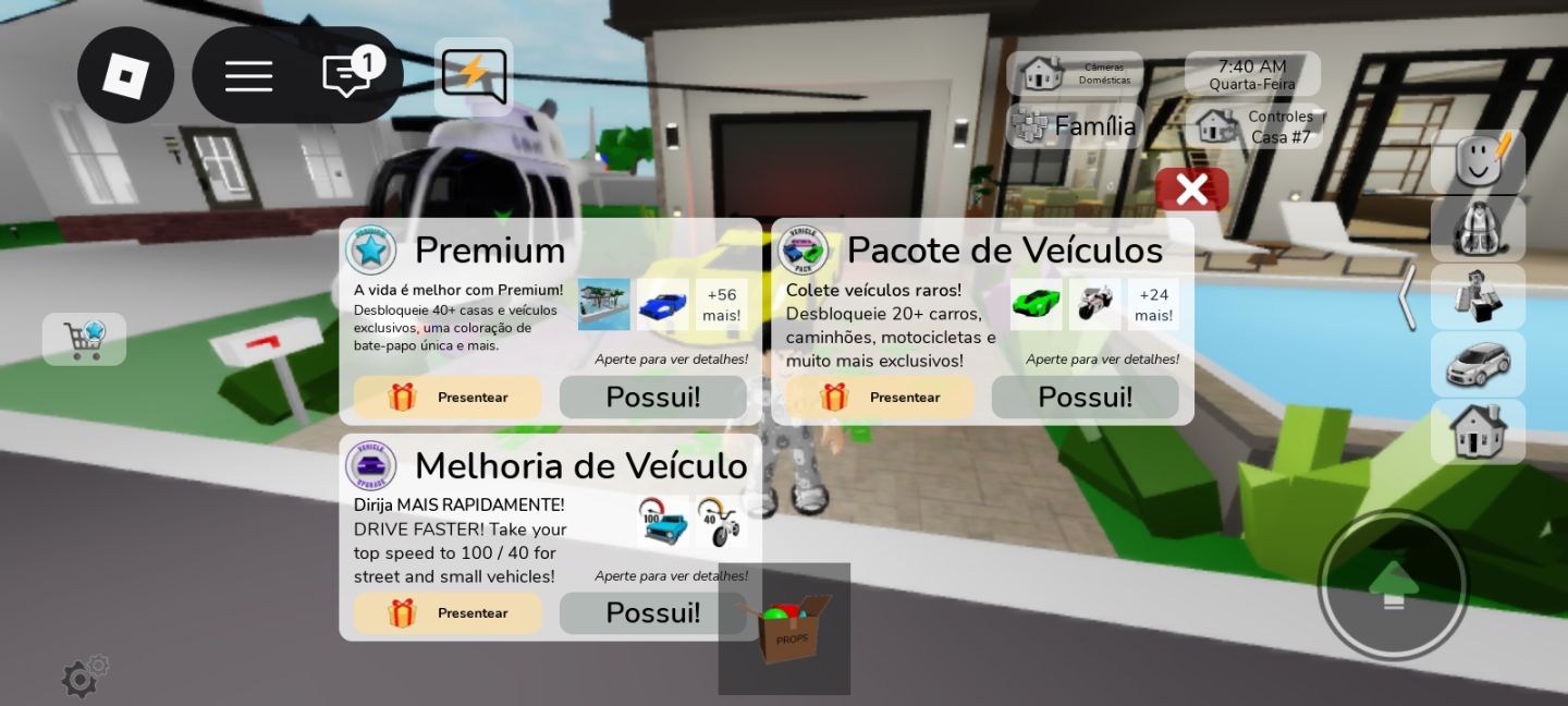 Conta boa de brookhaven a venda com premium.