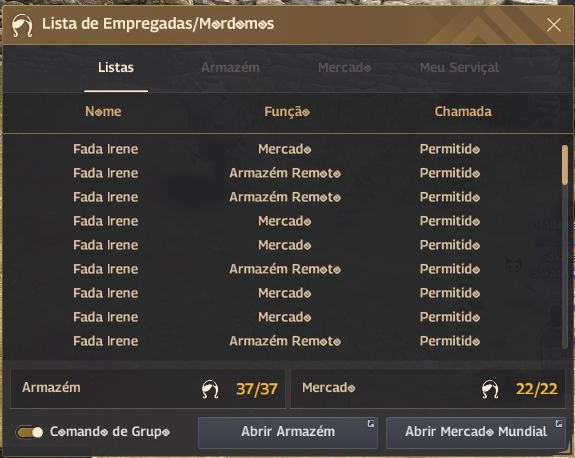 CONTA END GAME BLACK DESERT SA 851 GS