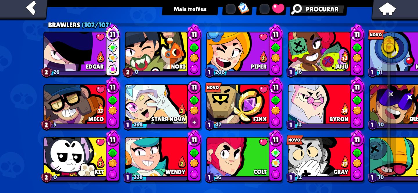 A melhor conta de Brawl stars