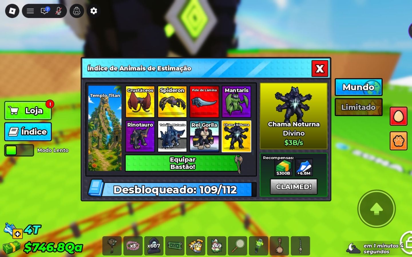 Conta Roblox - Roube Um Ovo 2.6t/s, com um ovo de 1t na base