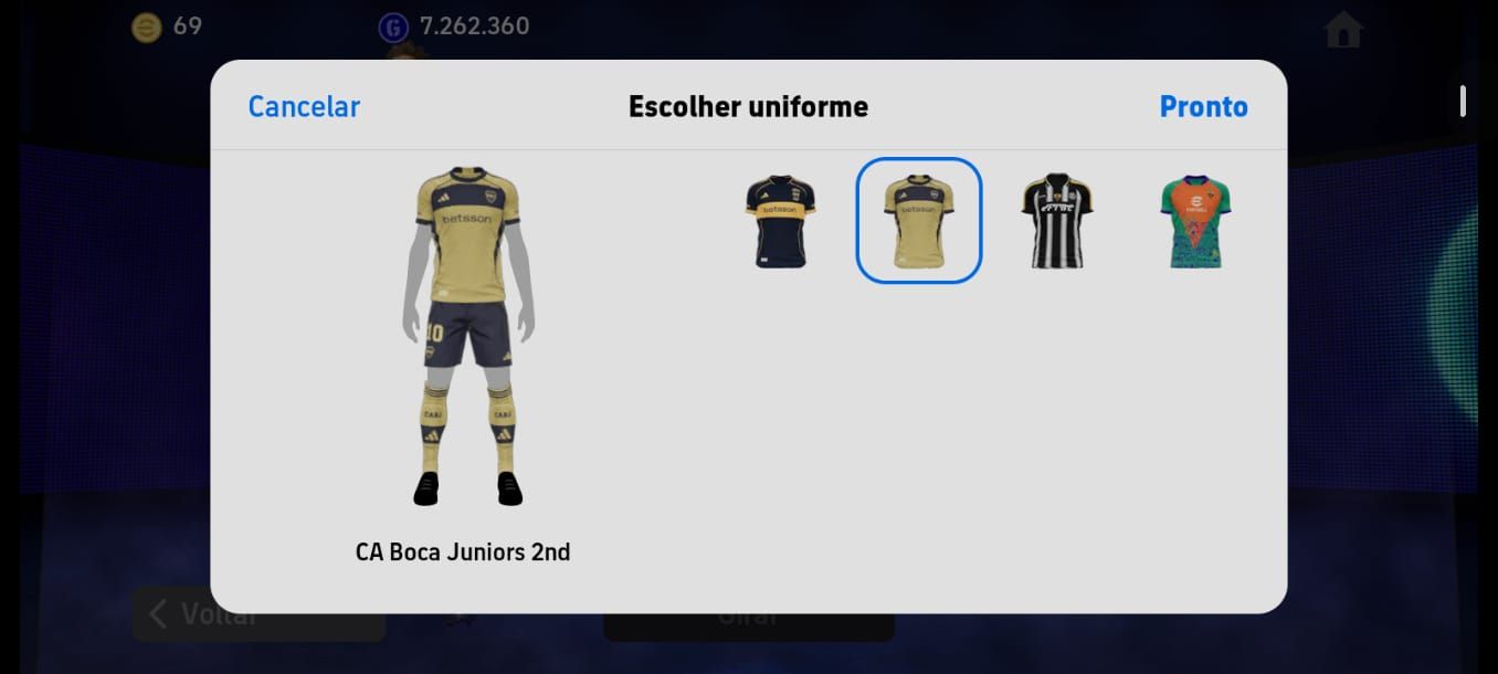 Conta de efootball 3244