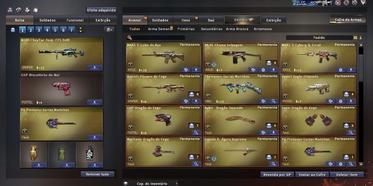 CONTA CROSSFIRE INCRIVEL