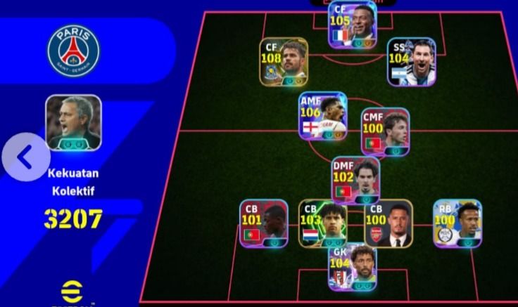 Conta de Efootball muito top