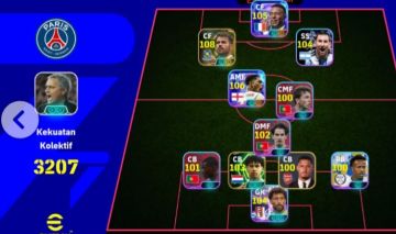 Conta de Efootball muito top