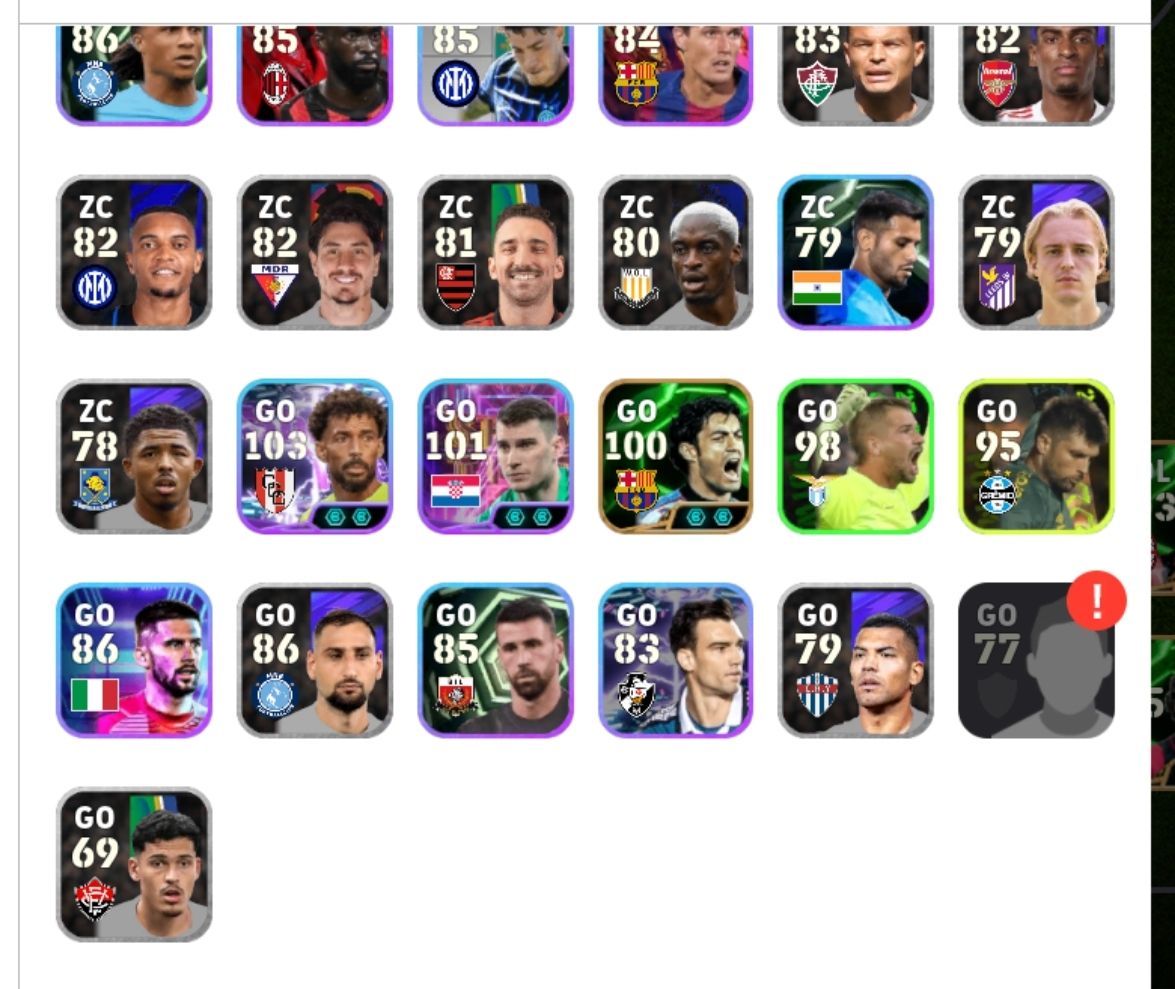 Conta efootball muita braba