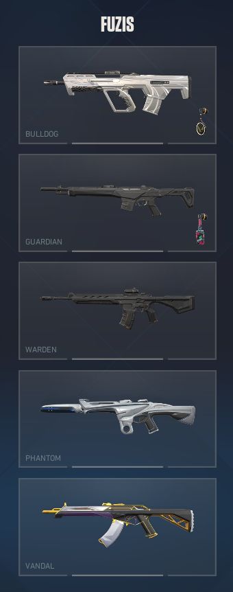 CONTA VALORANT BOA COLEÇÃO DE SKINS