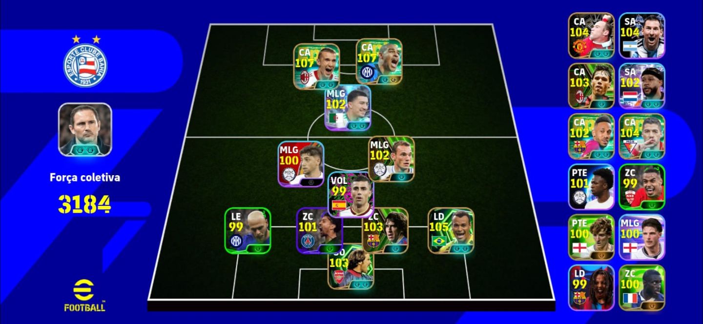 Conta promissora com 3 epicos top