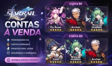 Contas com garantido no banner fate