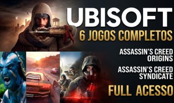 CONTA UBISOFT | ASSASSIN'S CREED ORIGINS + SYNDICATE + 6 JOGOS